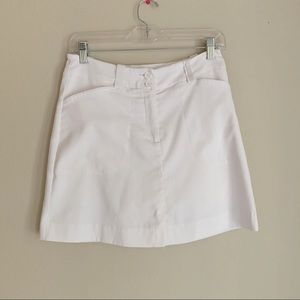 Nike Golf Dri-Fit Woman’s Tech Golf Skort in White